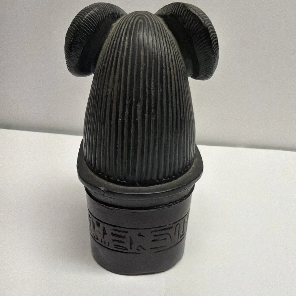 Vintage MMA Museum Repro Egyptian Ancient Ram's Head Seal Desk Paper Weight